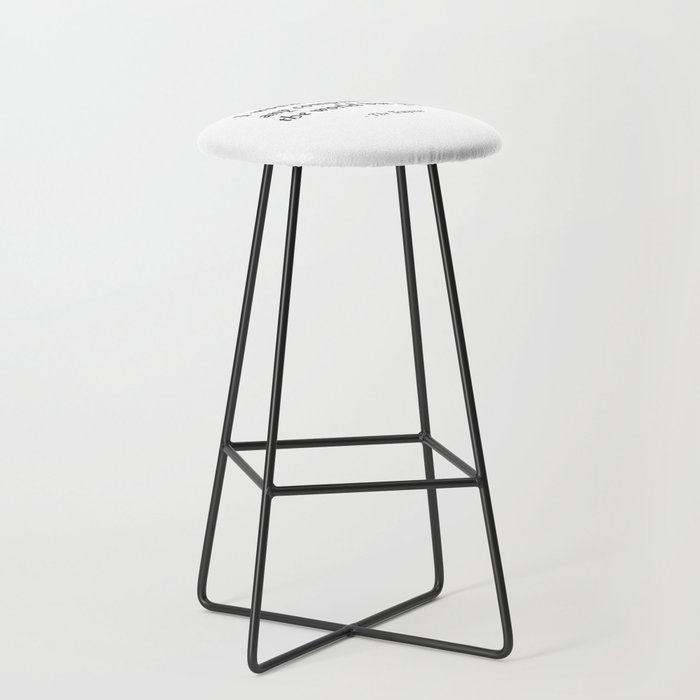 The Tempest - Shakespeare Love Quote Bar Stool