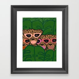Cool Cheetahs Framed Art Print