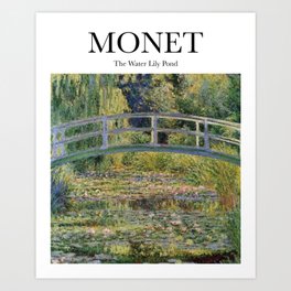 Monet - The Water Lily Pond Art Print