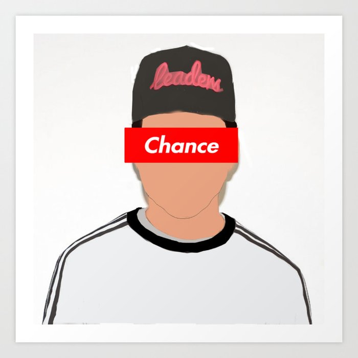 Chance the rapper Art Print