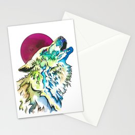 Full Wolf Moon Stationery Cards