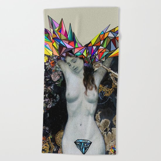 superstar Beach Towel