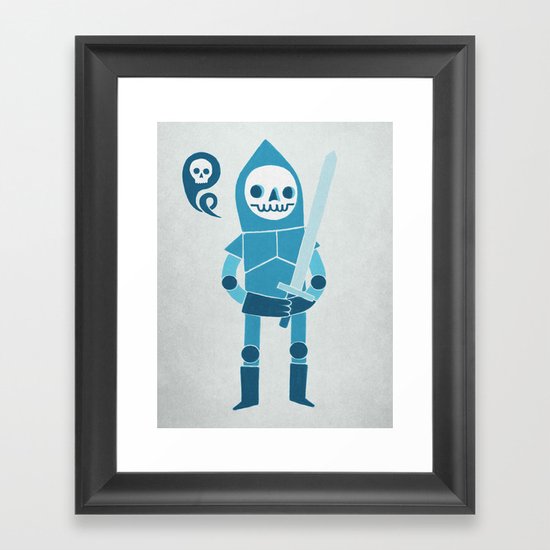 Winter Is Coming Framed Art Print
