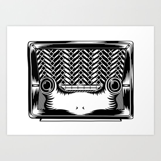RadioSapo Art Print