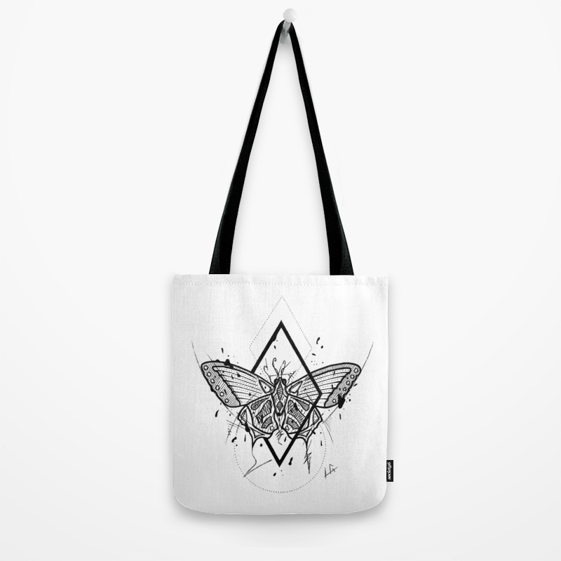 Butterfly Handmade Drawing Made In Pencil And Ink Tattoo Sketch