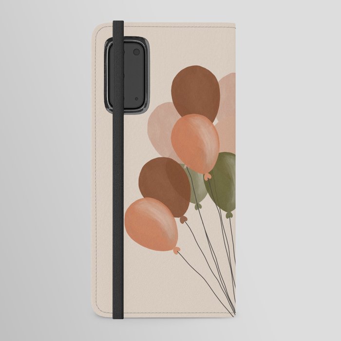 Terracotta Balloons Android Wallet Case