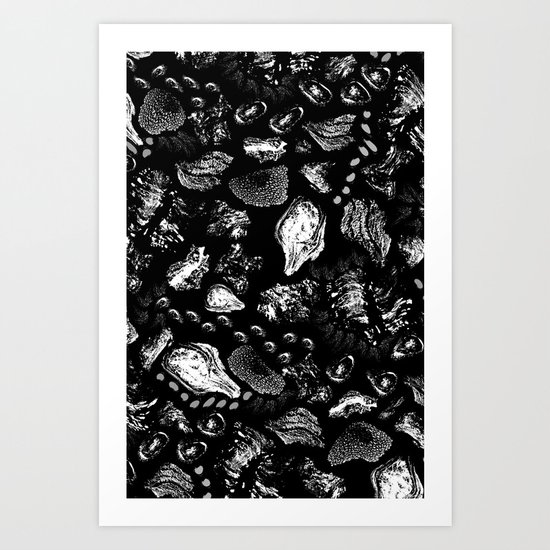 Tree Knots Art Print