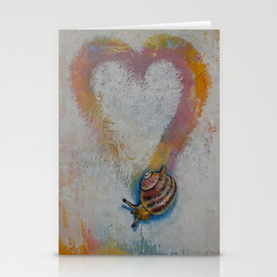 Snail Stationery Cards