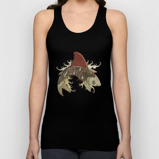 koi Shark Fin 03 Unisex Tank Top