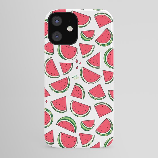 Watermelon World Kawaii Watermelon Doodle Iphone Case By Kirakiradoodles Society6