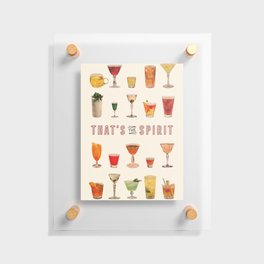 That's the Spirit Floating Acrylic Print