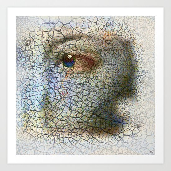 Fragment of you Art Print