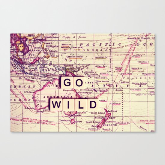 go wild Canvas Print
