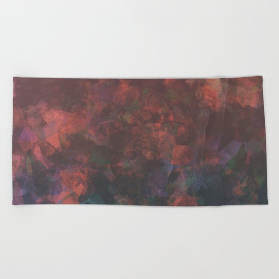 Camouflage XIV Beach Towel