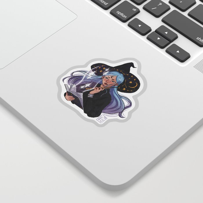 Grimoire Witch Sticker