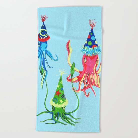 Party Squad Beach Towel