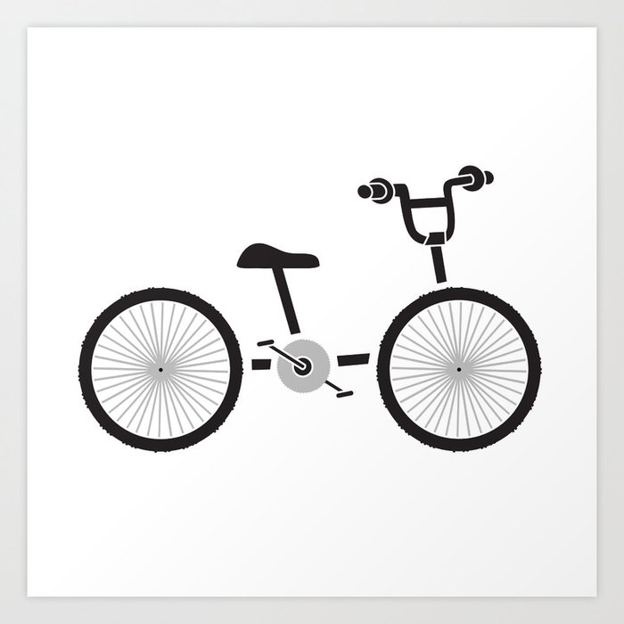 Bicycle Ride Art Print