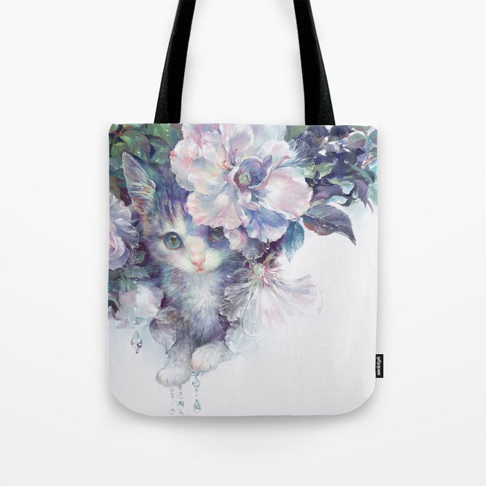 secret behind flowers Tote Bag by Demian | Society6