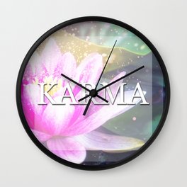 Karma Wall Clock