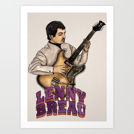 Lenny Breau Art Print