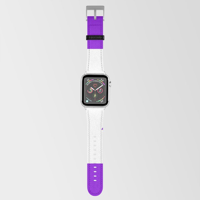Z (White & Violet Letter) Apple Watch Band