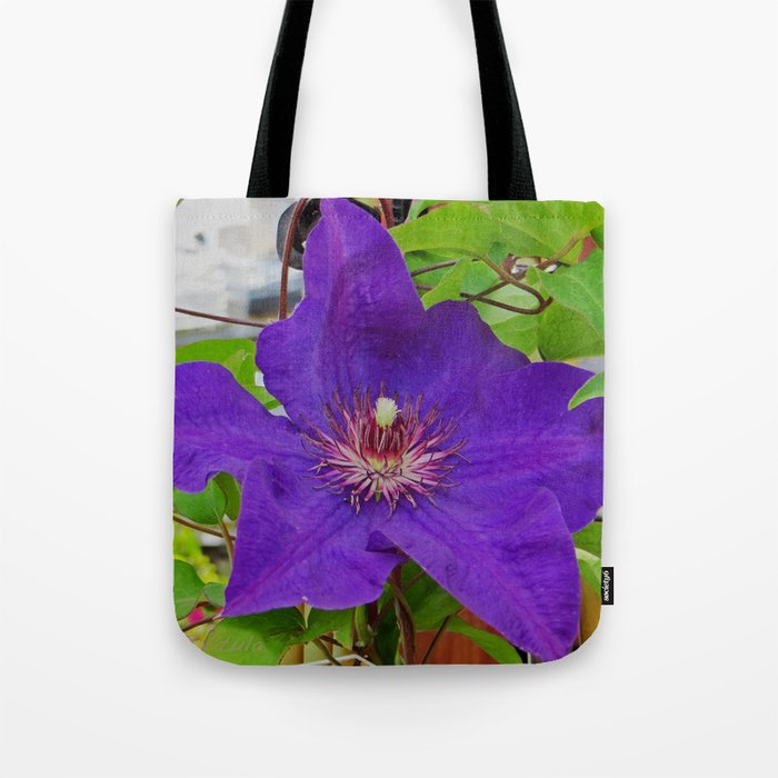 Passion Flower Tote Bag