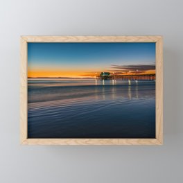 606 Catalina After Sunset from Newport Pier Framed Mini Art Print