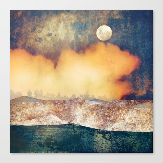 Summer Moon Canvas Print