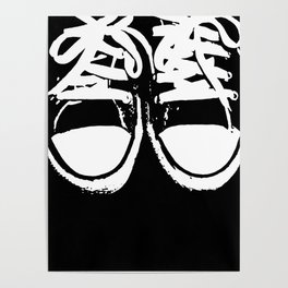Those Classic Converse Sneakers. Poster
