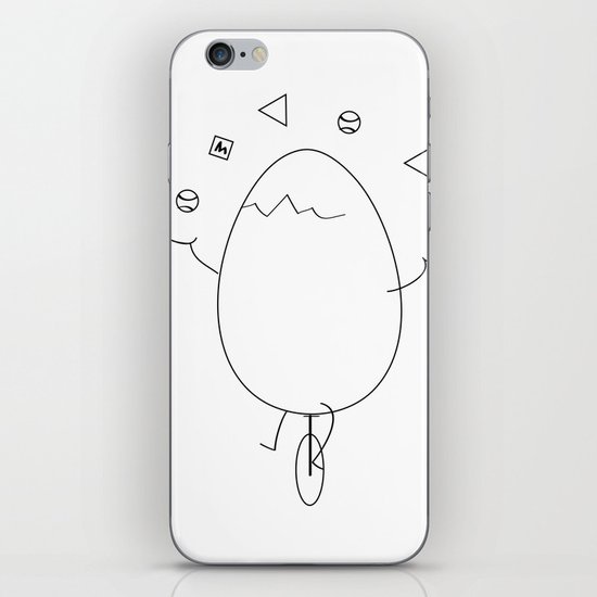 The juggler iPhone & iPod Skin