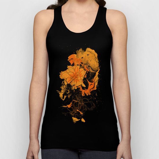 Pollination Dark Fire Unisex Tank Top
