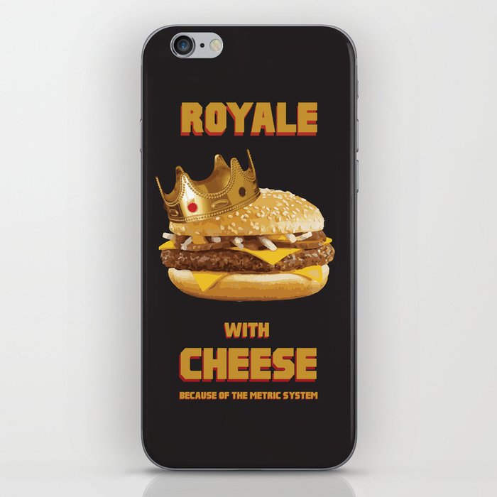 Royale with Cheese iPhone Skin