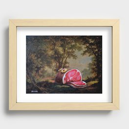 Black Forest Ham Recessed Framed Print