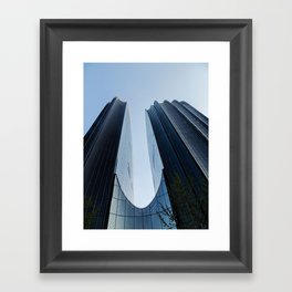 Futuristic Architecture Beijing Chaoyang Framed Art Print