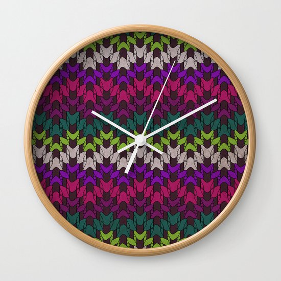 Mummy's Sweater Wall Clock