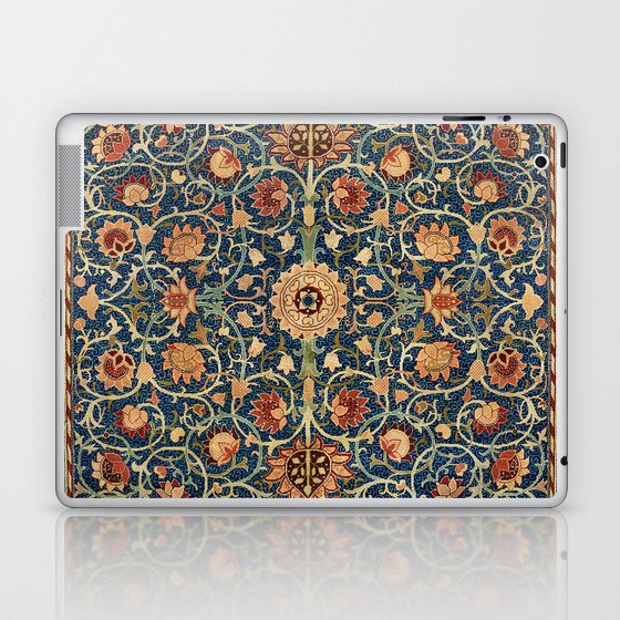 William Morris Floral Carpet Print Laptop & iPad Skin