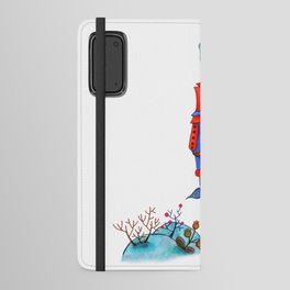 Fashion Christmas Deer 5 Android Wallet Case