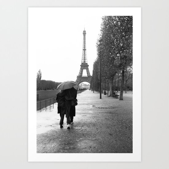 Paris Amour Art Print