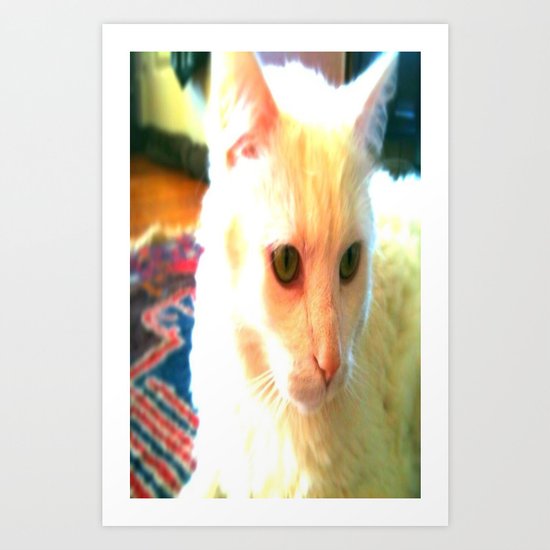 pure angel Art Print