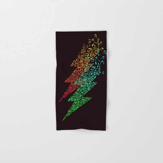 Electro music Hand & Bath Towel
