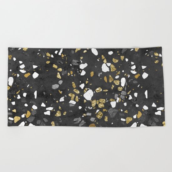 Glitter and Grit 2 Beach Towel