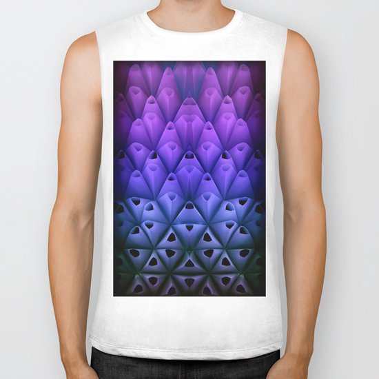 Neon Cones Biker Tank
