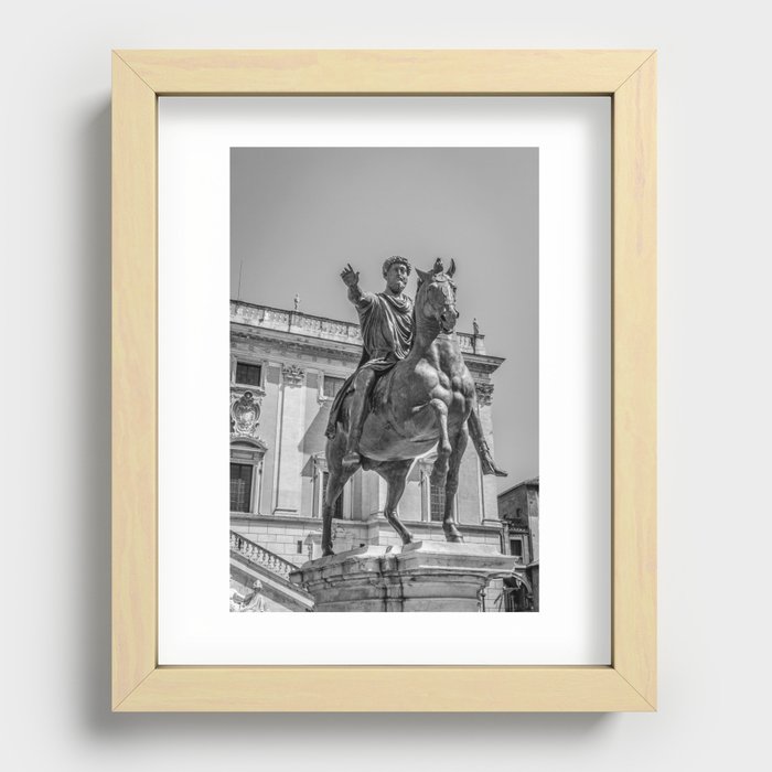 Emperor Marcus Aurelius Recessed Framed Print