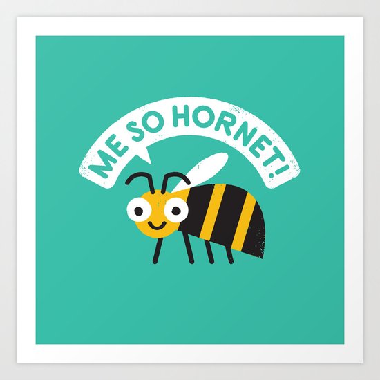 Full Metal Yellow Jacket Art Print