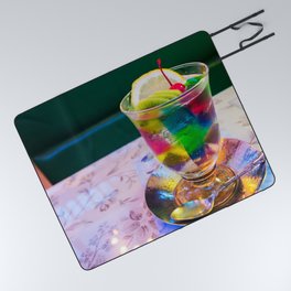 Italian Aperitif Alcoholic Beverage Absinthe cocktail photography / photographs kitchen, dinning room wall decor Picnic Blanket