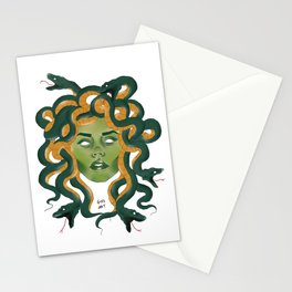 Queen Medusa Stationery Card