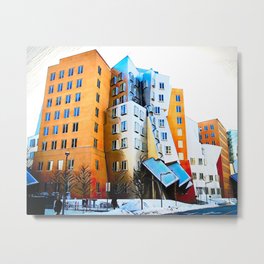Ray Maria Stata Center - Frank Gehry Massachusetts Institute Metal Print | Officedecor, Frankgehry, Buildings, Digital, Massachusetts, Raymaria, Architecture, Mostpopular, Artprints, Homedecor 