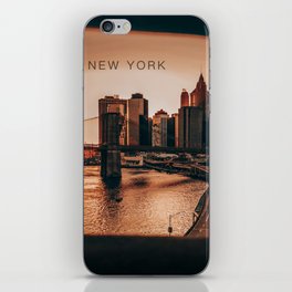 New York City Manhattan skyline iPhone Skin