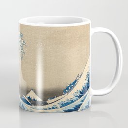 Under the Wave off Kanagawa, The Great Wave, 1830-1833 by Katsushika Hokusai Coffee Mug