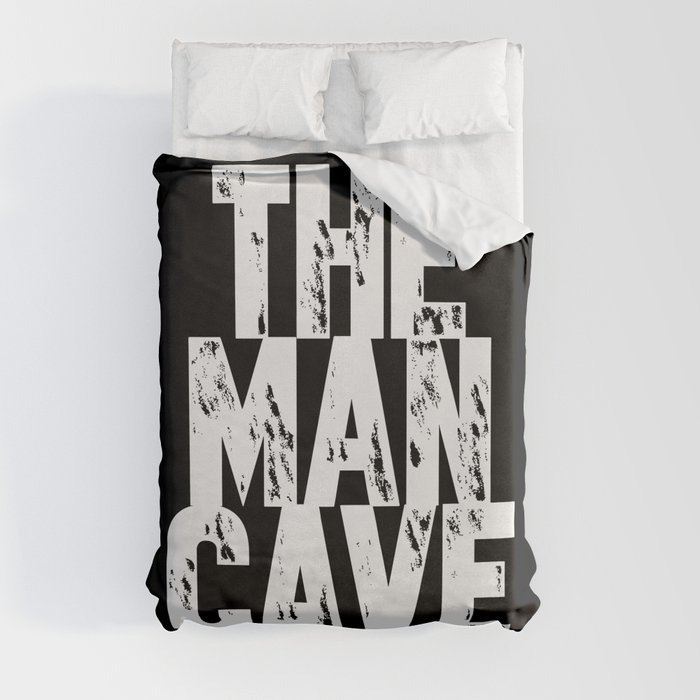 The Man Cave - inverse Duvet Cover